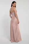 Rosa Soft Blush Blush bridesmaid dress by Jenny Yoo — back