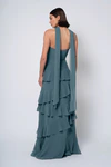 Simona Agave Green bridesmaid dress by Jenny Yoo — back