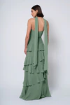 Simona Eucalyptus Green bridesmaid dress by Jenny Yoo — back