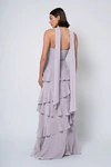 Simona Lilac Mist Purple bridesmaid dress by Jenny Yoo — back