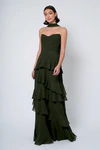 Simona Loden Green bridesmaid dress by Jenny Yoo — front