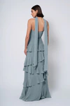 Simona Mayan Blue Blue bridesmaid dress by Jenny Yoo — back