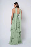 Simona Sea Glass Green bridesmaid dress by Jenny Yoo — back