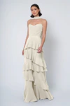 Simona Winter White White bridesmaid dress by Jenny Yoo — front