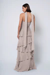 Simona Woodrose Pink bridesmaid dress by Jenny Yoo — back