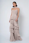 Simona Woodrose Pink bridesmaid dress by Jenny Yoo — front