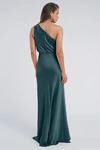 Sterling Agave Green bridesmaid dress by Jenny Yoo — back