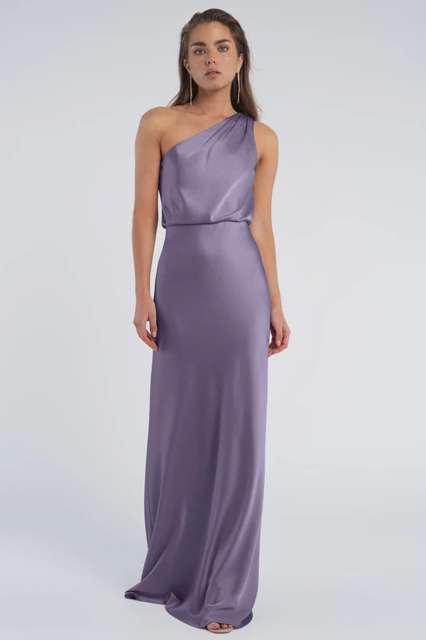 Sterling Amethyst Purple bridesmaid dress by Jenny Yoo — front Sterling Amethyst Purple bridesmaid dress by Jenny Yoo — front