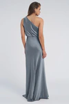 Sterling Chambray Blue bridesmaid dress by Jenny Yoo — back