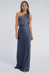 Sterling Dusk Blue bridesmaid dress by Jenny Yoo — front
