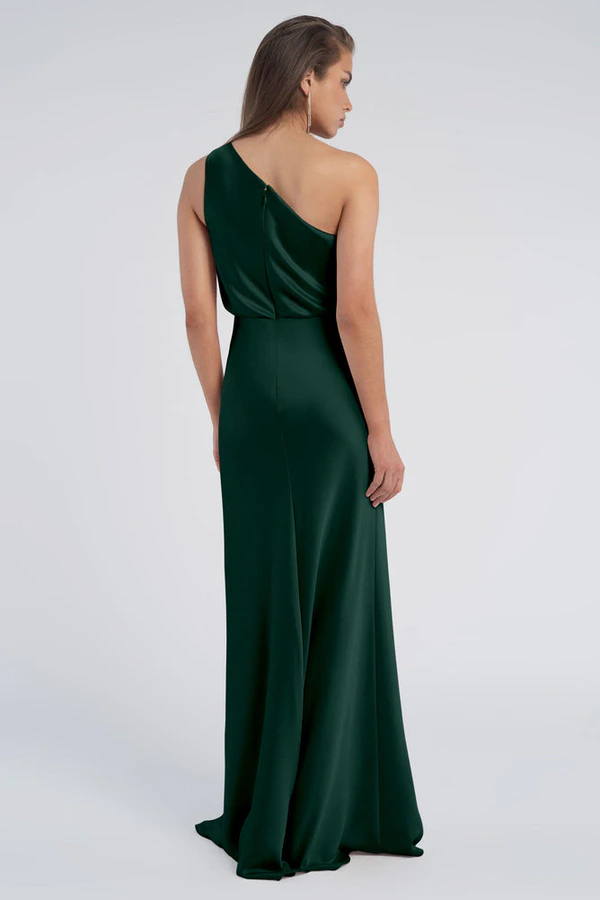 Sterling Emerald Green bridesmaid dress by Jenny Yoo — back Sterling Emerald Green bridesmaid dress by Jenny Yoo — back