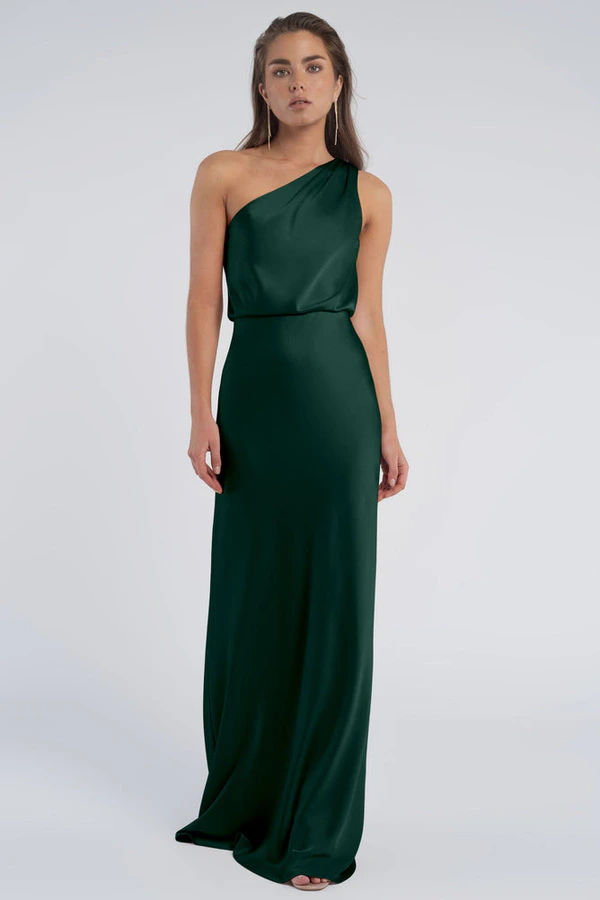 Sterling Emerald Green bridesmaid dress by Jenny Yoo — front Sterling Emerald Green bridesmaid dress by Jenny Yoo — front