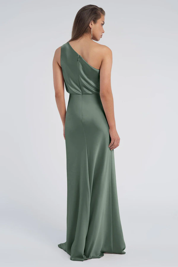 Sterling Eucalyptus Green bridesmaid dress by Jenny Yoo — back Sterling Eucalyptus Green bridesmaid dress by Jenny Yoo — back