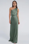 Sterling Eucalyptus Green bridesmaid dress by Jenny Yoo — front