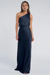 Sterling French Blue Navy bridesmaid dress by Jenny Yoo — front