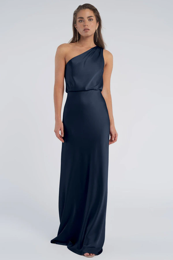 Sterling French Blue Navy bridesmaid dress by Jenny Yoo — front Sterling French Blue Navy bridesmaid dress by Jenny Yoo — front