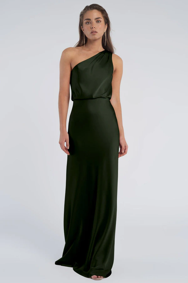 Sterling Loden Green bridesmaid dress by Jenny Yoo — front Sterling Loden Green bridesmaid dress by Jenny Yoo — front