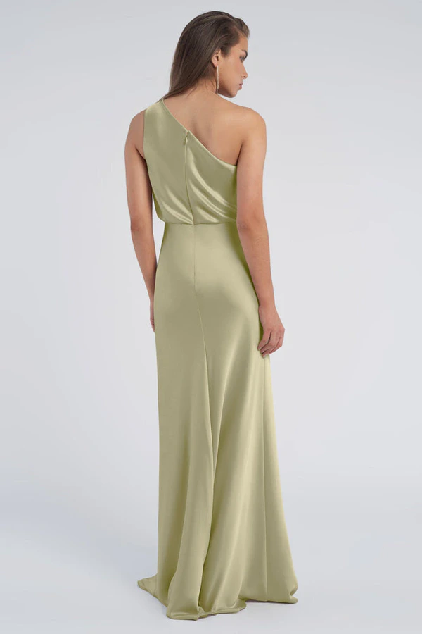 Sterling Matcha Green bridesmaid dress by Jenny Yoo — back Sterling Matcha Green bridesmaid dress by Jenny Yoo — back