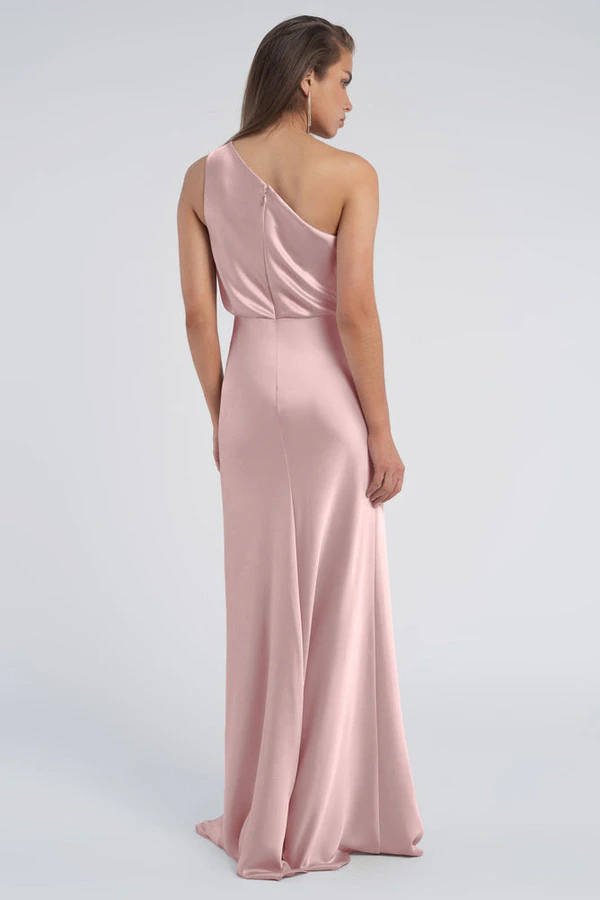 Sterling Powder Pink Pink bridesmaid dress by Jenny Yoo — back Sterling Powder Pink Pink bridesmaid dress by Jenny Yoo — back