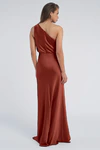 Sterling Rust Orange bridesmaid dress by Jenny Yoo — back
