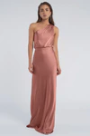 Sterling Wild Rose Pink bridesmaid dress by Jenny Yoo — front