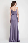 Sylvie Amethyst Purple bridesmaid dress by Jenny Yoo — back