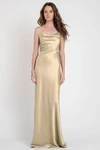 Sylvie Buttercup Yellow bridesmaid dress by Jenny Yoo — front