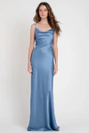 Sylvie Cornflower Blue bridesmaid dress by Jenny Yoo — front