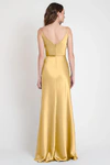 Sylvie Daffodil Yellow bridesmaid dress by Jenny Yoo — back
