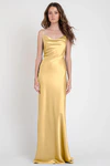Sylvie Daffodil Yellow bridesmaid dress by Jenny Yoo — front