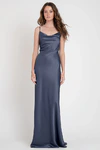 Sylvie Dusk Blue bridesmaid dress by Jenny Yoo — front