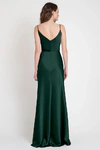 Sylvie Emerald Green bridesmaid dress by Jenny Yoo — back
