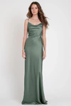 Sylvie Eucalyptus Green bridesmaid dress by Jenny Yoo — front