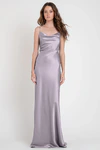 Sylvie Lilac Mist Purple bridesmaid dress by Jenny Yoo — front