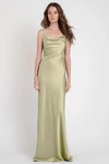 Sylvie Matcha Green bridesmaid dress by Jenny Yoo — front