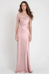 Sylvie Powder Pink Pink bridesmaid dress by Jenny Yoo — front