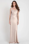Sylvie Prosecco Champagne bridesmaid dress by Jenny Yoo — front