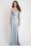 Sylvie Whisper Blue Blue bridesmaid dress by Jenny Yoo — front