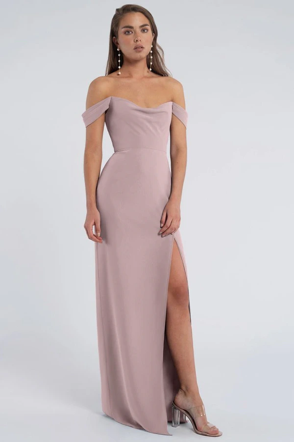 Jacqueline Fig Bridesmaid Dress Jenny Yoo front Jacqueline Fig Bridesmaid Dress Jenny Yoo front
