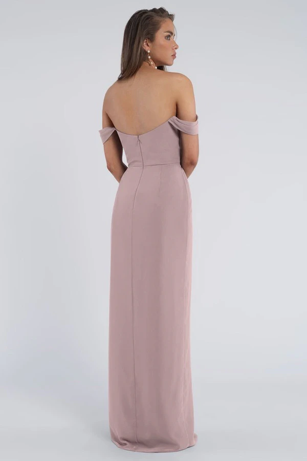 Jacqueline Fig Bridesmaid Dress Jenny Yoo back Jacqueline Fig Bridesmaid Dress Jenny Yoo back