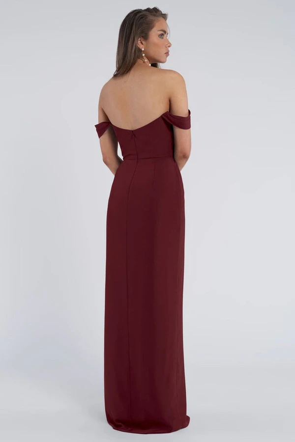 Jacqueline Hibiscus Bridesmaid Dress Jenny Yoo back Jacqueline Hibiscus Bridesmaid Dress Jenny Yoo back
