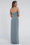 Jacqueline Mayan Blue Bridesmaid Dress Jenny Yoo back