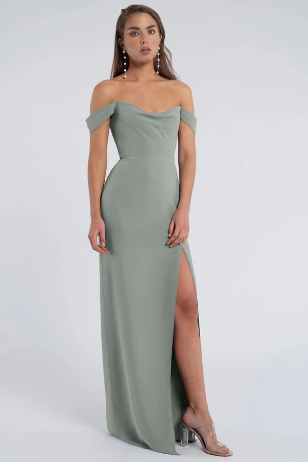 Jacqueline Moss Bridesmaid Dress Jenny Yoo front Jacqueline Moss Bridesmaid Dress Jenny Yoo front