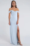 Jacqueline Whisper Blue Bridesmaid Dress Jenny Yoo front