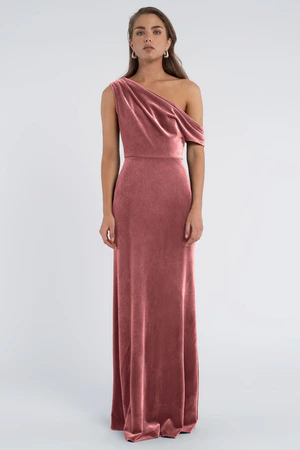 Jordan Cinnamon Rose Bridesmaid Dress Jenny Yoo front