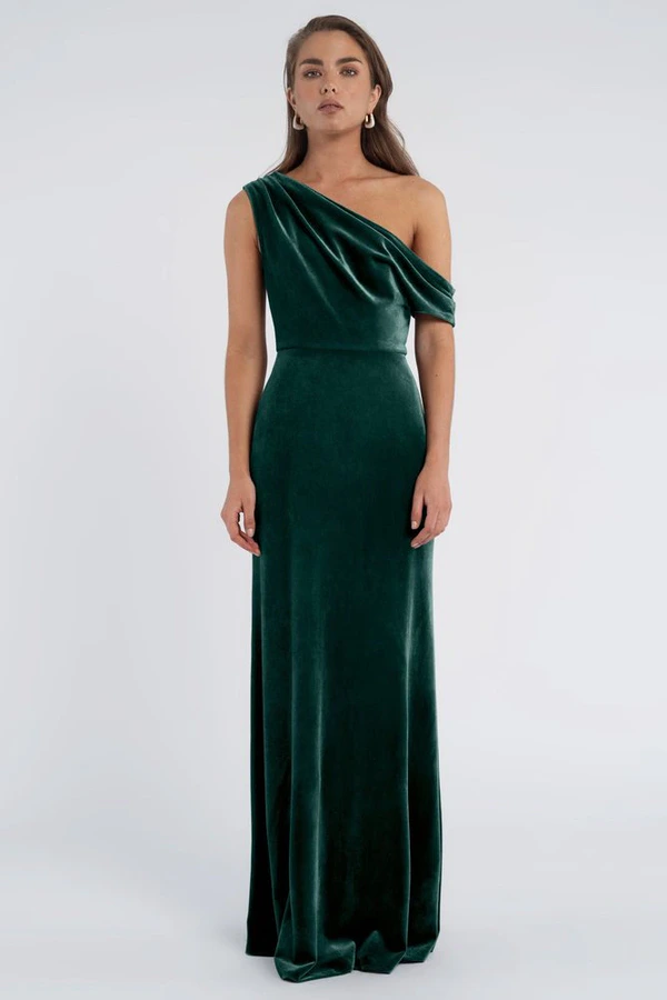 Jordan Emerald Bridesmaid Dress Jenny Yoo front Jordan Emerald Bridesmaid Dress Jenny Yoo front