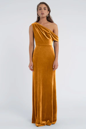 Jordan Marigold Bridesmaid Dress Jenny Yoo front