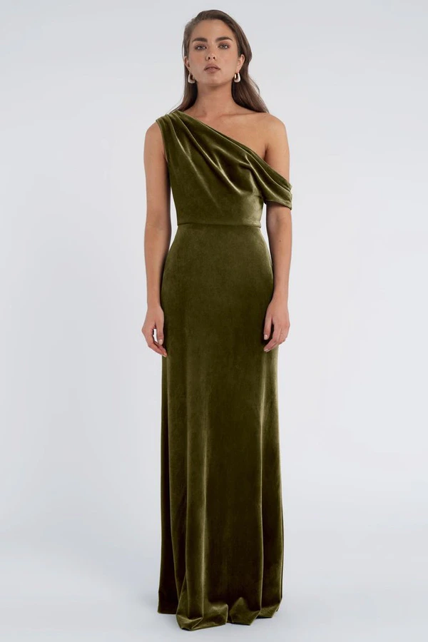Jordan Olive Bridesmaid Dress Jenny Yoo front Jordan Olive Bridesmaid Dress Jenny Yoo front