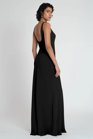 Maeve Black Bridesmaid Dress Jenny Yoo front