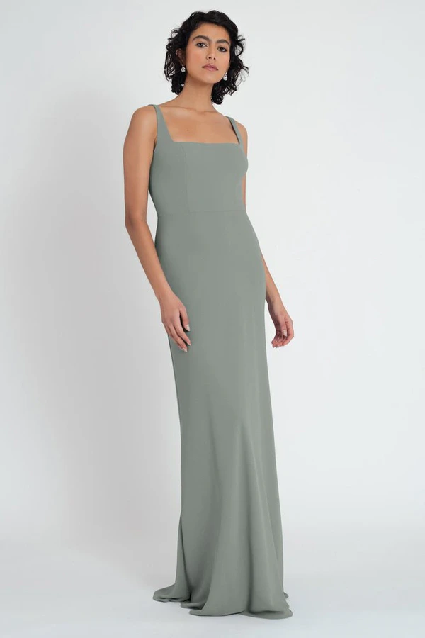 Maeve Moss Bridesmaid Dress Jenny Yoo back Maeve Moss Bridesmaid Dress Jenny Yoo back